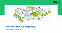 grafik of a ideal 15 minute city
