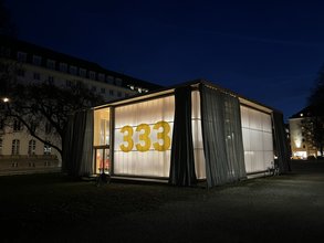 Ein Bild vom Pavillon 333 in München. 